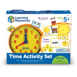 Learning Resources ® Time Activity Set -Kinder Speel Verkoop learning resources time activity set a361401 2