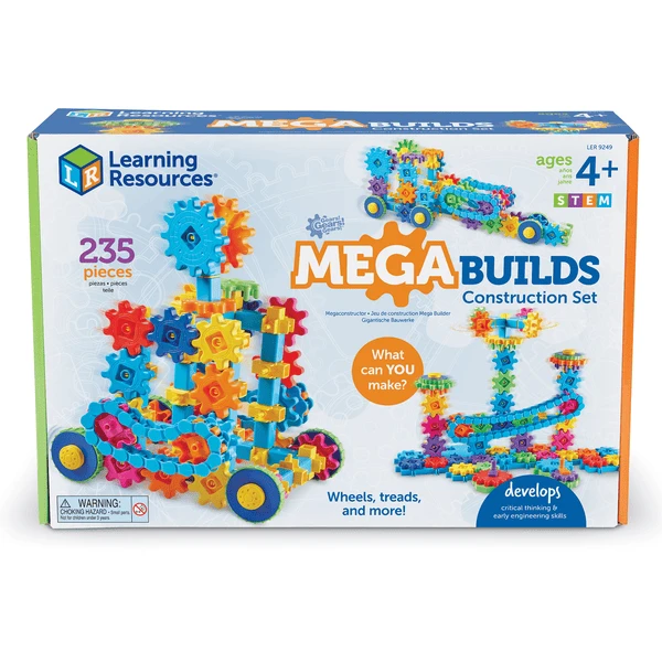 Learning Resources Versnellingen! Versnellingen! Gears!® Mega Build 's Bouwset 3 Learning Resources Versnellingen! Versnellingen! Gears!® Mega Build 's Bouwset - Afbeelding 3