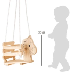 Small Foot LEGLER Kinderschommel Paard, Hout -Kinder Speel Verkoop legler kinderschommel paard hout a155606 4