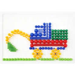 LENA ® Mozaïek Set Color Mix 400 Pluggen -Kinder Speel Verkoop lena mozaiek set color mix 400 pluggen a357451 2