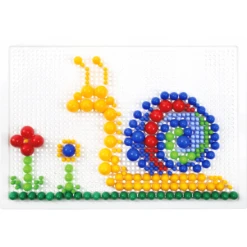 LENA ® Mozaïek Set Color Mix 400 Pluggen -Kinder Speel Verkoop lena mozaiek set color mix 400 pluggen a357451 3