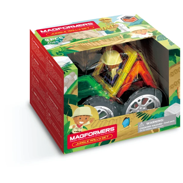 MAGFORMERS ® Jungle Rally Set 1 MAGFORMERS ® Jungle Rally Set