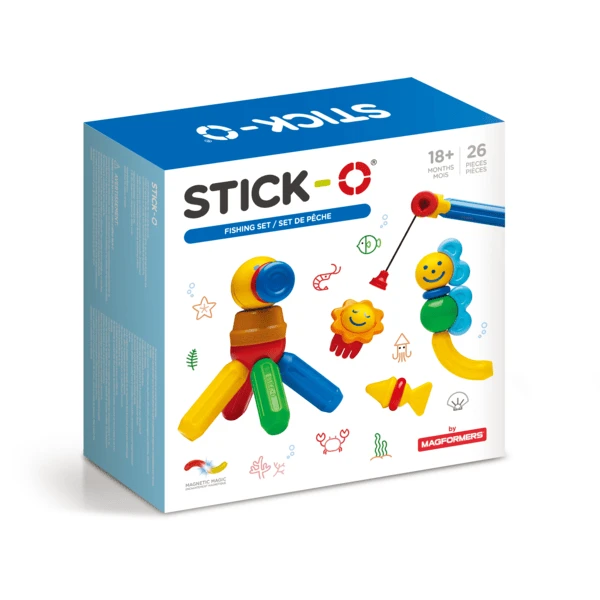 MAGFORMERS ® STICK-O Visserset 1 MAGFORMERS ® STICK-O Visserset