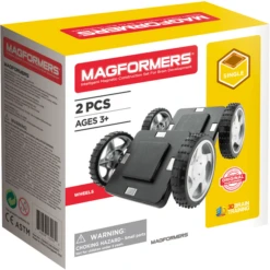 MAGFORMERS Wielen Met Bodemplaat -Kinder Speel Verkoop magformers wielen met bodemplaat a215850 2