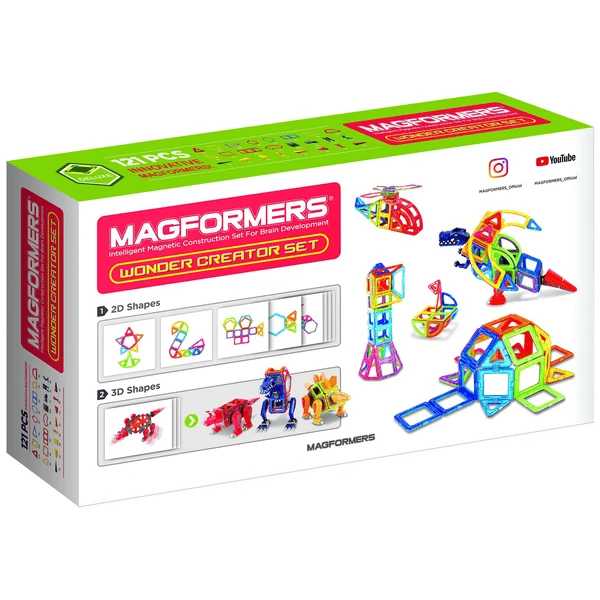 MAGFORMERS ® Wonder Creator Set 2 MAGFORMERS ® Wonder Creator Set - Afbeelding 2