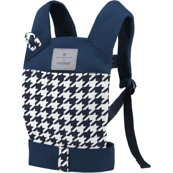 Manduca Draagzak Poppen By Bellybutton Pepita Navy 1 Manduca Draagzak Poppen By Bellybutton Pepita Navy