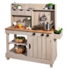 MUDDY BUDDY Buitenspeelkeuken "Explorer" Warm Grijs