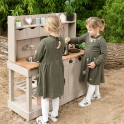 MUDDY BUDDY Buitenspeelkeuken "Explorer" Warm Grijs 9 MUDDY BUDDY Buitenspeelkeuken "Explorer" Warm Grijs -Kinder Speel Verkoop muddy buddy buitenspeelkeuken explorer warm grijs a412340 4