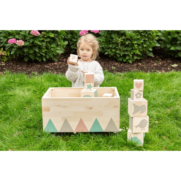 MUDDY BUDDY Speelkist Voor Buiten "Schatzoeker" Naturel 2 MUDDY BUDDY Speelkist Voor Buiten "Schatzoeker" Naturel - Afbeelding 2