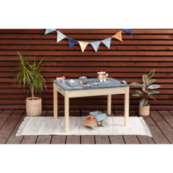 MUDDY BUDDY Speeltafel Voor Buiten "Race Runner " Naturel Lavagrijs -Kinder Speel Verkoop muddy buddy speeltafel voor buiten race runner naturel lavagrijs a412717 3
