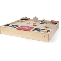 MUDDY BUDDY Zandbak "Beach Rebel" Naturel Poederroze -Kinder Speel Verkoop muddy buddy zandbak beach rebel naturel poederroze a412387 3