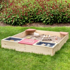 MUDDY BUDDY Zandbak "Beach Rebel" Naturel Poederroze -Kinder Speel Verkoop muddy buddy zandbak beach rebel naturel poederroze a412387 4