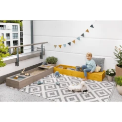 MUDDY BUDDY Zandbak "Flexy Style " Warm Grijs-oker 9 MUDDY BUDDY Zandbak "Flexy Style " Warm Grijs-oker -Kinder Speel Verkoop muddy buddy zandbak flexy style warm grijs oker a412733 4