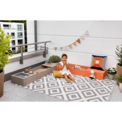 MUDDY BUDDY Zandbak "Flexy Style " Warm Grijs-zalm -Kinder Speel Verkoop muddy buddy zandbak flexy style warm grijs zalm a412736 4