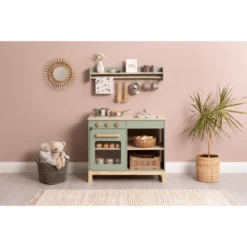 MUSTERKIND ® Speelkeuken- Magnolia - Salie/natuur -Kinder Speel Verkoop musterkind speelkeuken magnolia salie natuur a326594 2