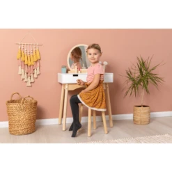 MUSTERKIND ® Toilettafel Calendula, Wit/natuur -Kinder Speel Verkoop musterkind toilettafel calendula wit natuur a326597 2