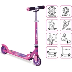 Muuwmi Aluminium Scoot Er 125 Mm, Roze -Kinder Speel Verkoop muuwmi aluminium scoot er 125 mm roze a402165 4