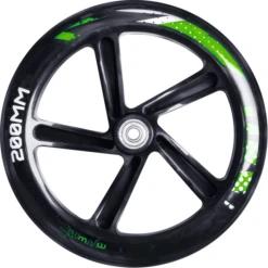 Muuwmi Aluminium Scoot Er 200 Mm Zwart-groen-geel -Kinder Speel Verkoop muuwmi aluminium scoot er 200 mm zwart groen geel a353050 3