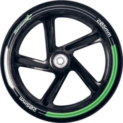 Muuwmi Aluminium Scoot Er 205 Mm, Groen-blauw-zwart -Kinder Speel Verkoop muuwmi aluminium scoot er 205 mm groen blauw zwart a353067 3