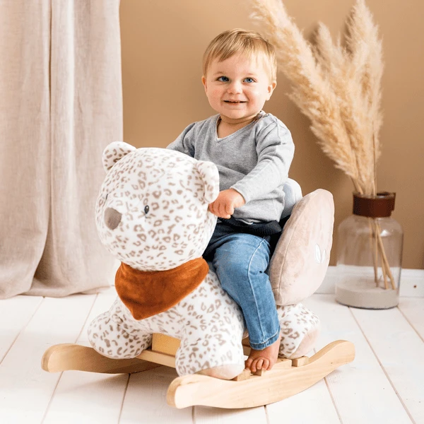Nattou Boris En Jungo Schommeldier - Jungo Luipaard 2 Nattou Boris En Jungo Schommeldier - Jungo Luipaard - Afbeelding 2