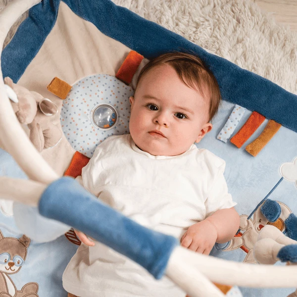 Nattou Jim & Bob Speelkussen Met Strik 2 Nattou Jim & Bob Speelkussen Met Strik - Afbeelding 2