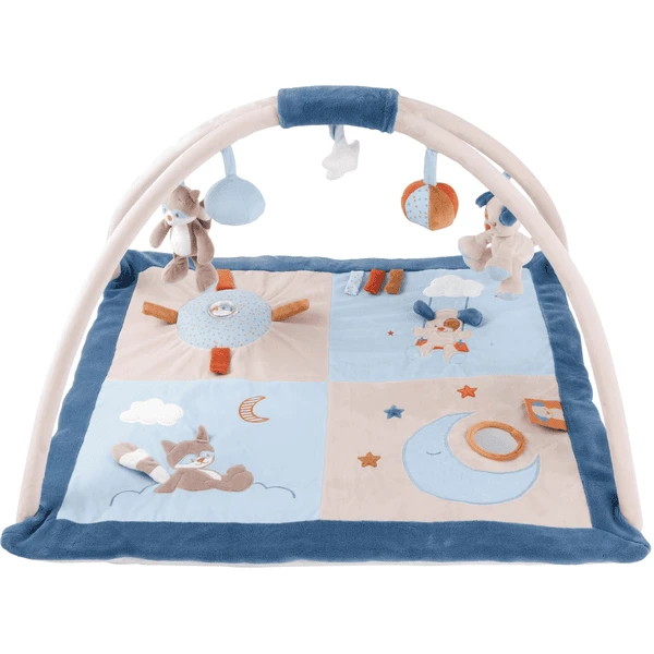 Nattou Jim & Bob Speelkussen Met Strik 1 Nattou Jim & Bob Speelkussen Met Strik