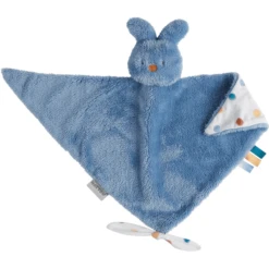 Nattou Lapidou Tipidou Maxi Knuffeldoek Blauw -Kinder Speel Verkoop nattou lapidou tipidou maxi knuffeldoek blauw a382623 2