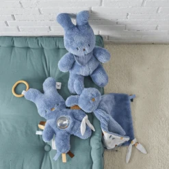 Nattou Lapidou Tipidou Maxi Knuffeldoek Blauw -Kinder Speel Verkoop nattou lapidou tipidou maxi knuffeldoek blauw a382623 3