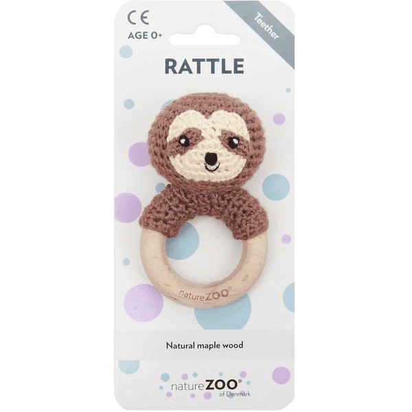 Nature Zoo Of Denmark Bijtring Incl. Rammelaar, Luiaard 4 Nature Zoo Of Denmark Bijtring Incl. Rammelaar, Luiaard - Afbeelding 4