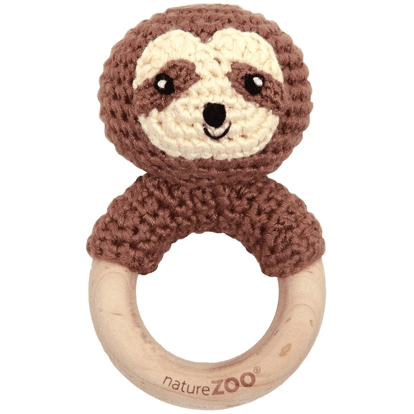 Nature Zoo Of Denmark Bijtring Incl. Rammelaar, Luiaard 1 Nature Zoo Of Denmark Bijtring Incl. Rammelaar, Luiaard