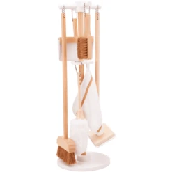 New Classic Toys® New Class Ic Toys Bezem & Mop Set 7 Stuks Kleurrijk