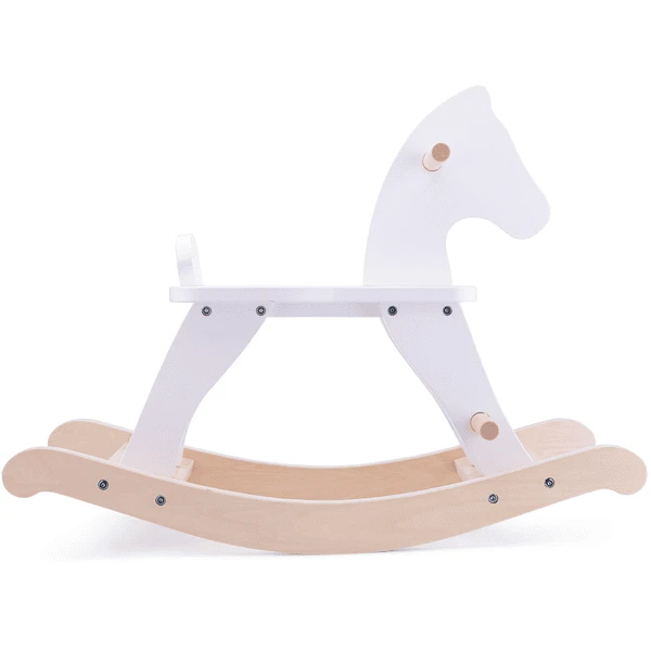 New Classic Toys® New Class Ic Toys Rocking Horse-white 3 New Classic Toys® New Class Ic Toys Rocking Horse-white - Afbeelding 3