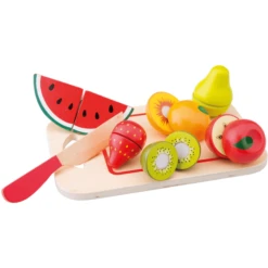 New Classic Toys® New Class Ic Toys Snijset Fruit Met Bord 8 Stuks Kleurrijk -Kinder Speel Verkoop new class ic toys snijset fruit met bord 8 stuks kleurrijk a415251 2
