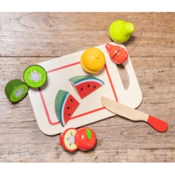 New Classic Toys® New Class Ic Toys Snijset Fruit Met Bord 8 Stuks Kleurrijk -Kinder Speel Verkoop new class ic toys snijset fruit met bord 8 stuks kleurrijk a415251 3