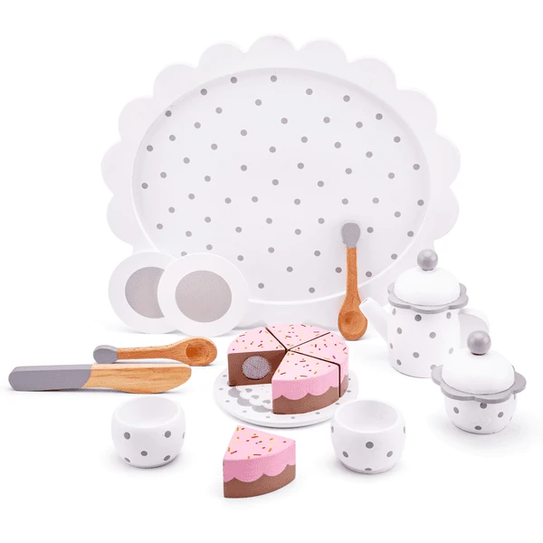 New Classic Toys® New Class Ic Toys Theeset Met Snijtaart Wit 4 New Classic Toys® New Class Ic Toys Theeset Met Snijtaart Wit - Afbeelding 4