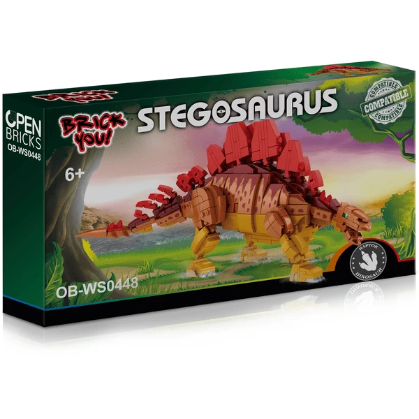 Open Bricks Stegosaurus 2 Open Bricks Stegosaurus - Afbeelding 2