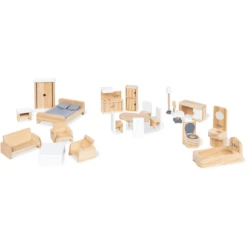 Pinolino Meubilair Poppenhuis 20 Stuks -Kinder Speel Verkoop pinolino meubilair poppenhuis 20 stuks a270599 2