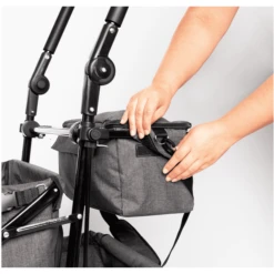 Pinolino Opvouwbare Bolderkar AddPlus Met Rem Grijs Gevlekt -Kinder Speel Verkoop pinolino opvouwbare bolderkar addplus met rem grijs gevlekt a309344 2