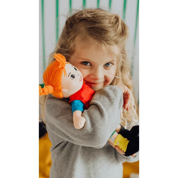 Pippi Langstrumpf Lappenpop 40 Cm 2 Pippi Langstrumpf Lappenpop 40 Cm - Afbeelding 2