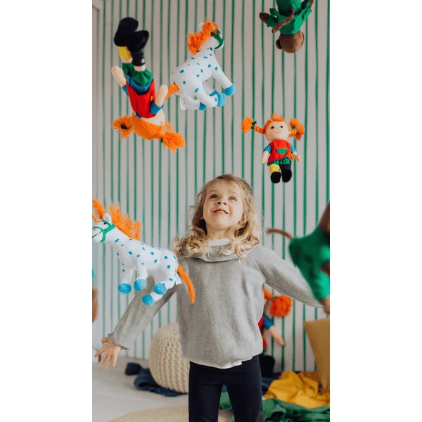 Pippi Langstrumpf Lappenpop 40 Cm 4 Pippi Langstrumpf Lappenpop 40 Cm - Afbeelding 4