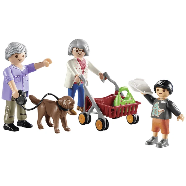PLAYMOBIL ® City Life Grootouders Met Kleinkind 3 PLAYMOBIL ® City Life Grootouders Met Kleinkind - Afbeelding 3