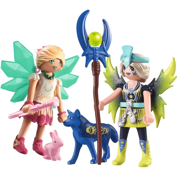 PLAYMOBIL ® Kristal En Maanfee Met Zieledieren 2 PLAYMOBIL ® Kristal En Maanfee Met Zieledieren - Afbeelding 2