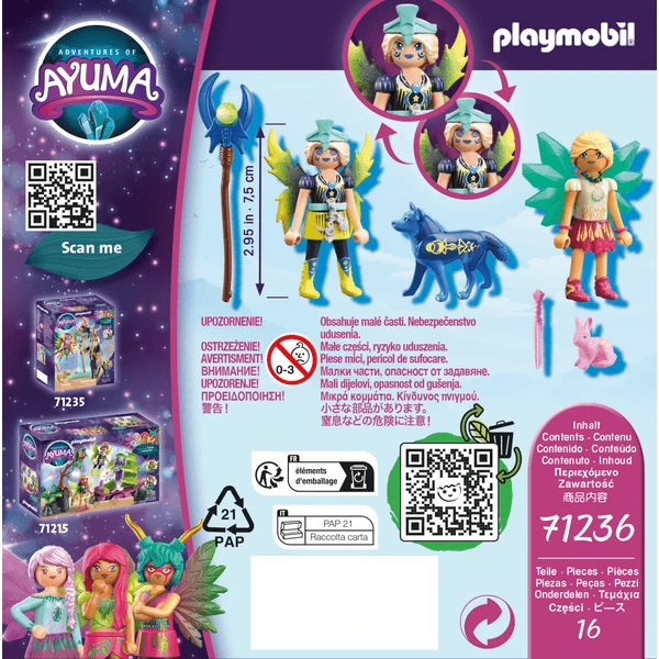 PLAYMOBIL ® Kristal En Maanfee Met Zieledieren 5 PLAYMOBIL ® Kristal En Maanfee Met Zieledieren - Afbeelding 5