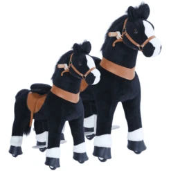 PonyCycle ® Black Met Rem En Geluid - Klein -Kinder Speel Verkoop ponycycle black met rem en geluid klein a313689 3