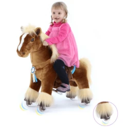 PonyCycle® Bruin Paard, Klein -Kinder Speel Verkoop ponycycle bruin paard klein a287967 2