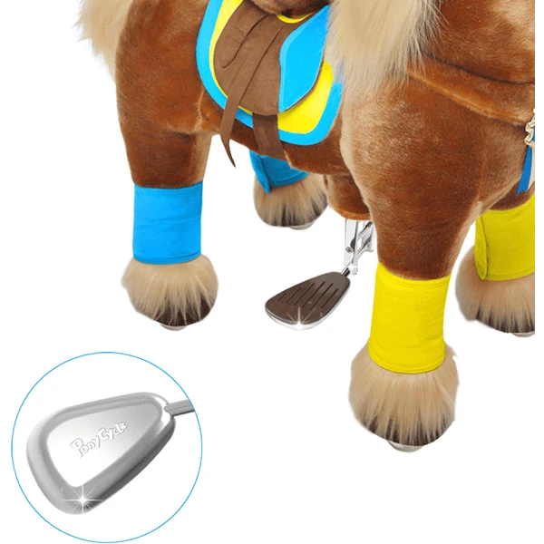 PonyCycle® Paard Brown Middelgroot 2 PonyCycle® Paard Brown Middelgroot - Afbeelding 2