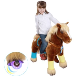 PonyCycle® Paard Brown Middelgroot 7 PonyCycle® Paard Brown Middelgroot -Kinder Speel Verkoop ponycycle paard brown middelgroot a275569 2
