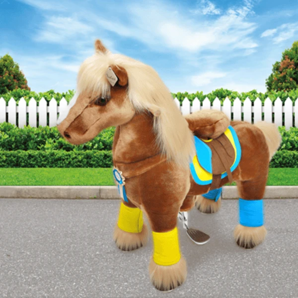 PonyCycle® Paard Brown Middelgroot 5 PonyCycle® Paard Brown Middelgroot - Afbeelding 5