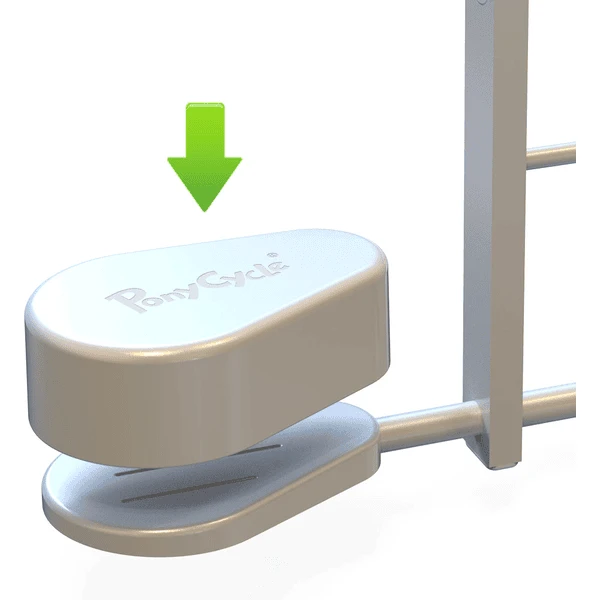 PonyCycle ® Pedal Pads - Pedal Adapter Voor U-Types, Wit 2 PonyCycle ® Pedal Pads - Pedal Adapter Voor U-Types, Wit - Afbeelding 2