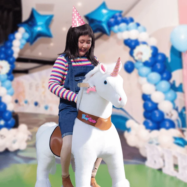 PonyCycle ® White Eenhoorn 4 PonyCycle ® White Eenhoorn - Afbeelding 4